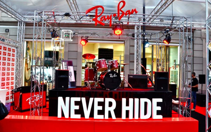 Ray-Ban, eventi