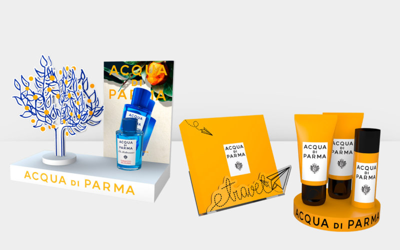 Acqua di Parma, expo banco